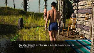 dusklight manor 139 with curvy characters in cute outfits