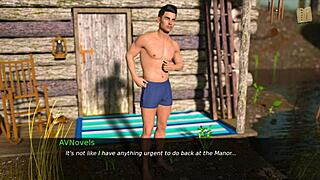 dusklight manor 139 with curvy characters in cute outfits