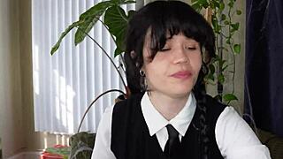 Wednesday Addams Takes Huge Black Cock Deep