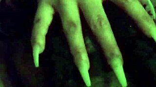 Fuschia leopard dives into muff licking with french kisses and tattoos