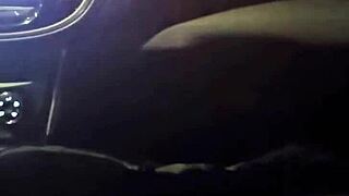 Mature couple enjoys homemade outdoor evening cruise