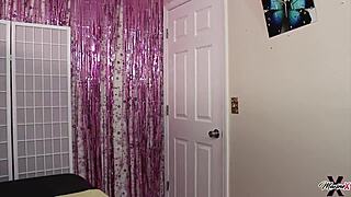 Redhead latina crush in rough doggystyle with huge toys