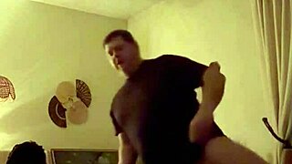 Amateur ebony gets fucked from behind 😍