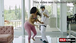 Paris the muse seduces ricky spanish for a hot fuck in the bathtub, including blowjobs and more!