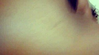 The man's cock made her pussy wet as fuck