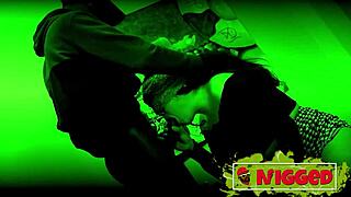 Blind Sex 18-Year-Old Brunette Experiences First Interracial with Big Clit at Nigged