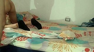 Latina slut receives rough thrusts