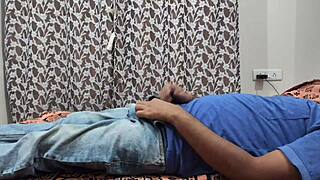 Desi Girl from Village to Mumbai. Owner Pounds Her Hard with Hindi Audio.