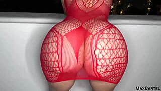 hot night sex with that big ass latina outdoors