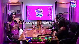 Morena Sucks Novinha's Tits in Crazy Bisexual Bondage