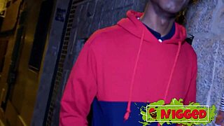 Blind Sex 18-Year-Old Brunette Experiences First Interracial with Big Clit at Nigged