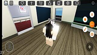 היי, בדוק את הבחורה פוטה פרועה מתעסקת עם פרה 2, זה מטורף!