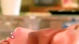 She fucked hard on desk, almost breaks table.