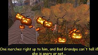 Hey, ever seen a bad grandpa causing chaos in SecondLife Part 1?