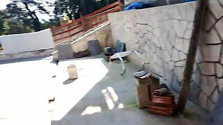 I called the bricklayer but he jerked off for me