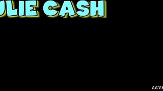 Super pawg julie cash rides big black cock in hardcore anal cowgirl