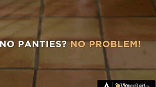 Mommys Girl - Shocked Milf Cory Chase Scolds Myra Moans for No Panties