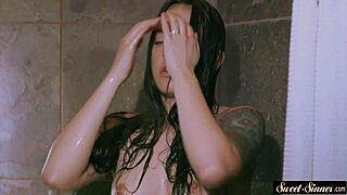 Did you see the inked teen 18+ getting interracially fucked till cumshot in the bath?