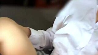 latina modelo opens legs for boss in miniskirt missionary