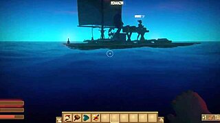 raft with the bot feed and bottle heiss, hardcore style.