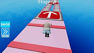 Roblox gameplay session with friends in virtual world