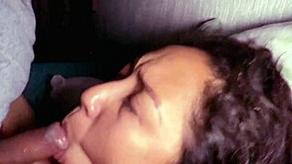 i feel my latina teen stepsister dafri sucking my dick and spitting cum