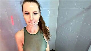 Hot Shower Turns Into Wild Sex With Elena Ross