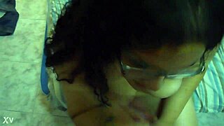 Argentinian Brunette Gives Intense Blowjob