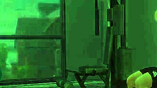 in this 3d hentai, unscheduled gym time turns into naughty shower sex with celebrities