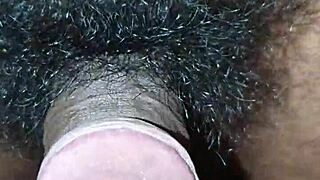 couple gets horny and has wild sex in their home