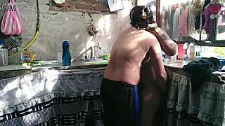 seduced by neighbor's prostitute who licks my ass while i wash dishes