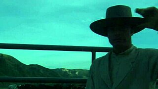 Brooke Ballentyne rides to creampie in chaps