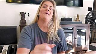 friend's divorced mom practices with young guy part 1