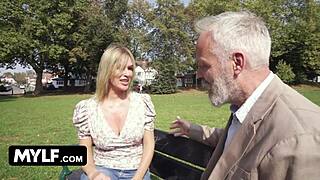 Desperate sugar baby trades pussy for unlimited credit card 😈