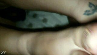 My wife givin' an awsome toe job to this big black cock