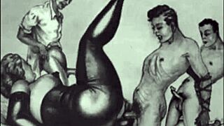 Vintage Erotic Art Collection