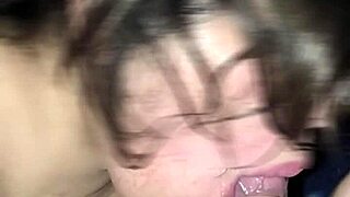 Colombian Schoolgirl Gives Deepthroat Blowjob, Salivates Profusely