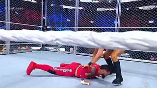 Masculine wargames in survivor series 2022 featuring intense wrestling matches.