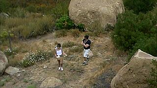 Sexy Sluts Mai Bailey and Krystal Webb Lick Ass