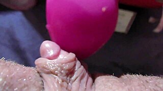 Hey, check out this big clit orgasm close-up – it's so intense and juicy! 😍