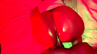 hot thick ebony neighbor curious about her next door neighbors