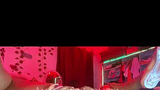 wet pussy gets ripped lingerie and pounded by big black cock in pov amateurs