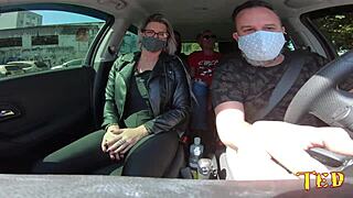 Katharine Madrid Car Ride Fuck