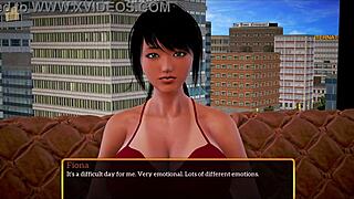 I explore my new family's big tits and monster cocks in this series.