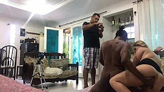 come watch this threesome with c odara and melissa aleczander