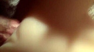 blonde teen plays with toys and gets a surprise