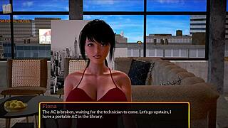 I explore my new family's big tits and monster cocks in this series.