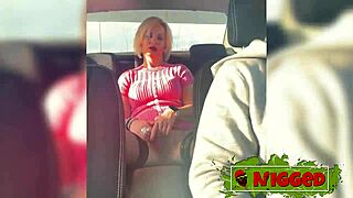 the recently divorced cougar couldn't resist the big black cock for a quick interracial ride