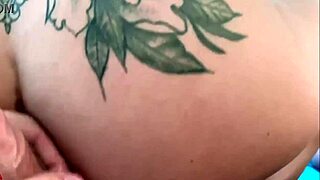 cum in my ass homemade anal orgasm with tattooed amateur