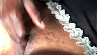 FUCKING the PUSSY of this beauty and feeling delight.